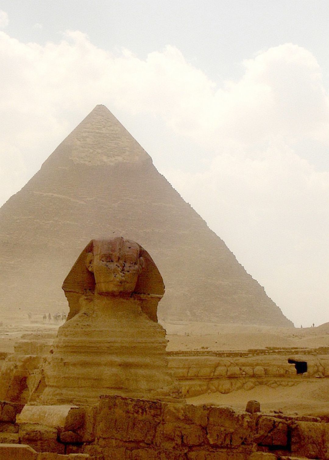 Sphinx and Great Pyramid
